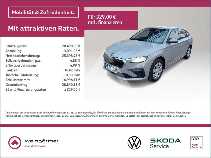 2025 Skoda Scala