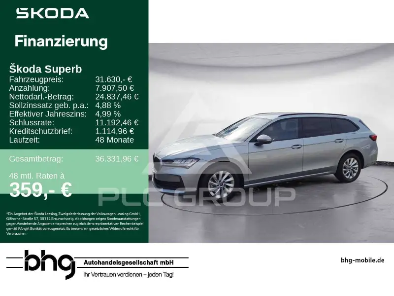 2025 Skoda Superb