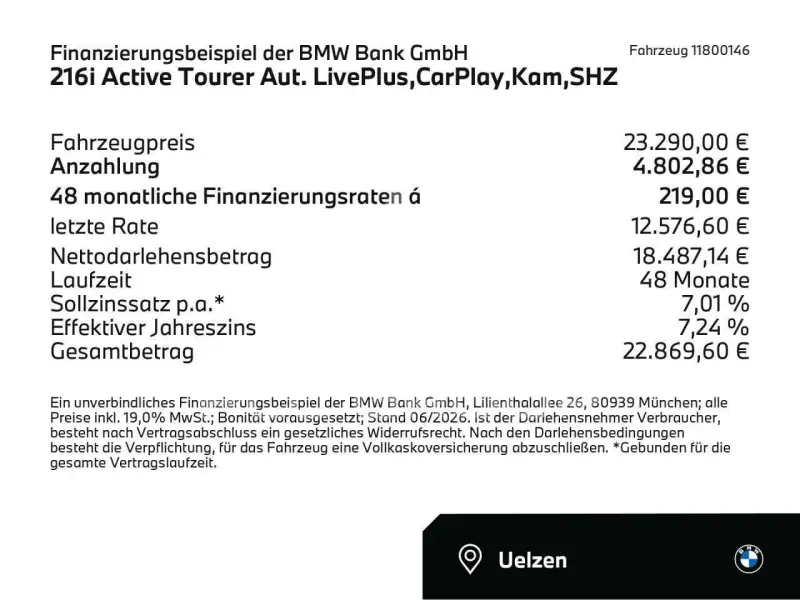 2025 BMW 214 Active Tourer