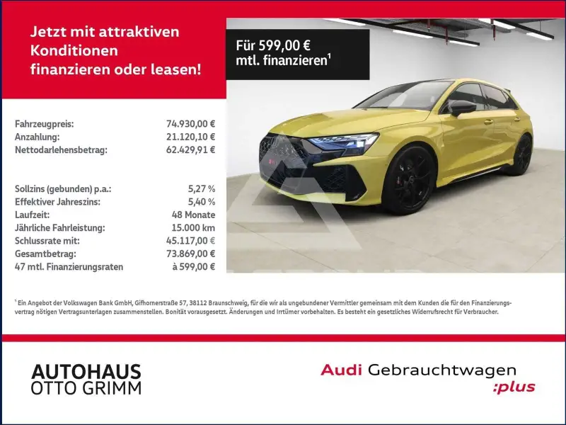 2025 Audi RS3