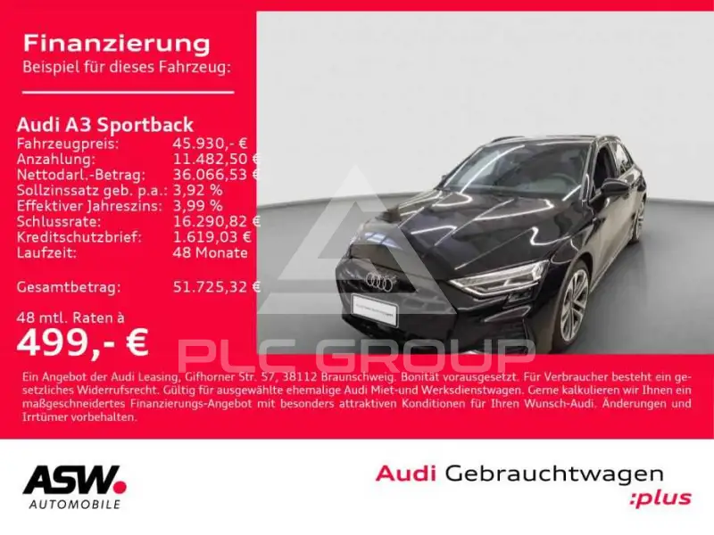 2025 Audi A3