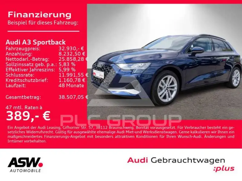 2025 Audi A3