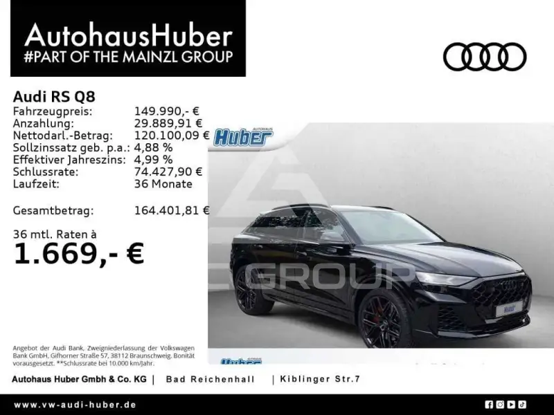 2025 Audi RSQ8