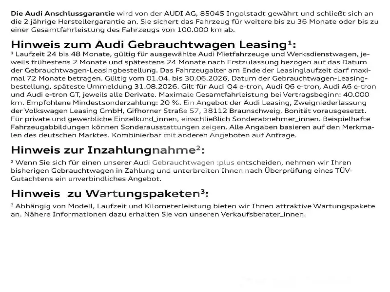 2025 Audi E-TRON
