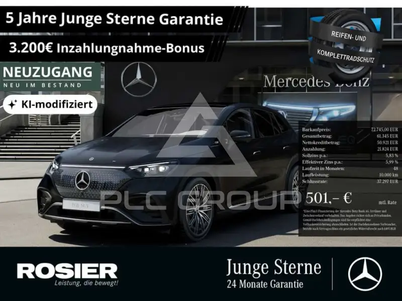 2025 Mercedes Benz EQE