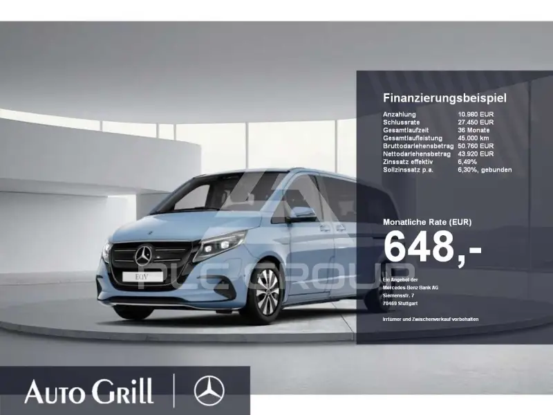 2025 Mercedes Benz EQV