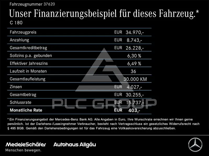 2025 Mercedes Benz C 180