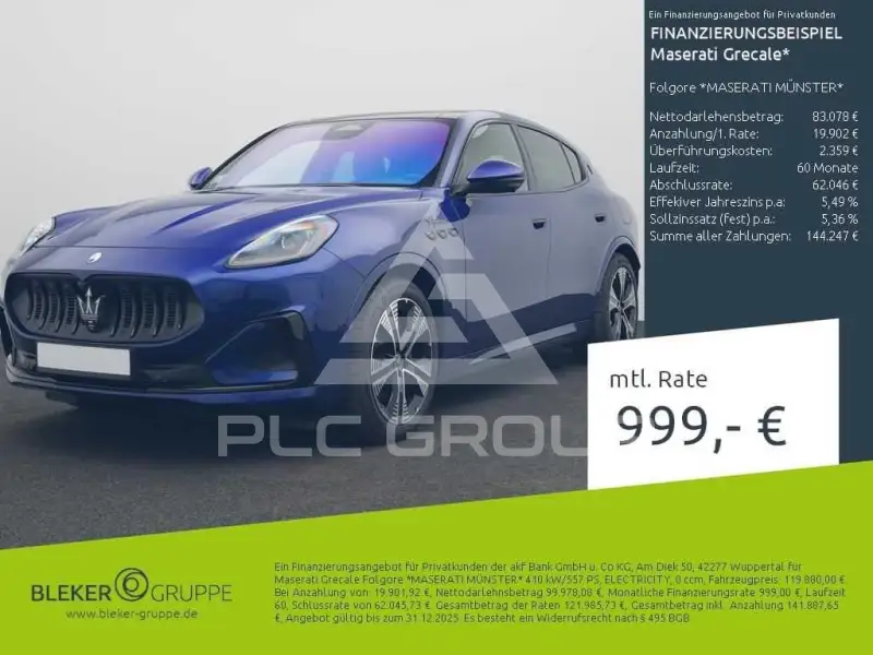 2025 Maserati GRECALE