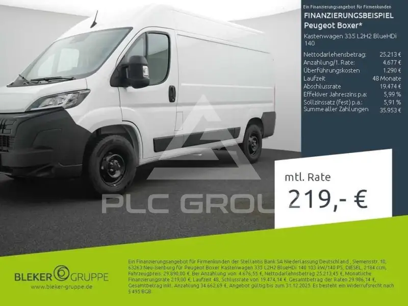 2025 Peugeot Boxer