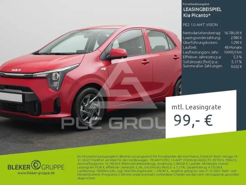 2025 KIA Picanto