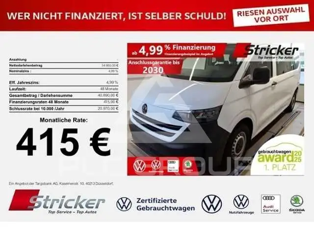 2025 Volkswagen T7 Multivan
