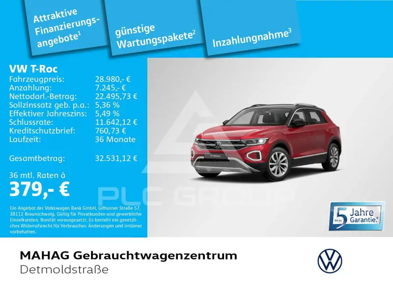 2025 Volkswagen T-Roc