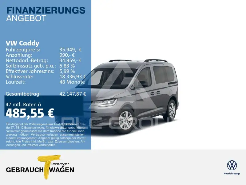 2025 Volkswagen Caddy
