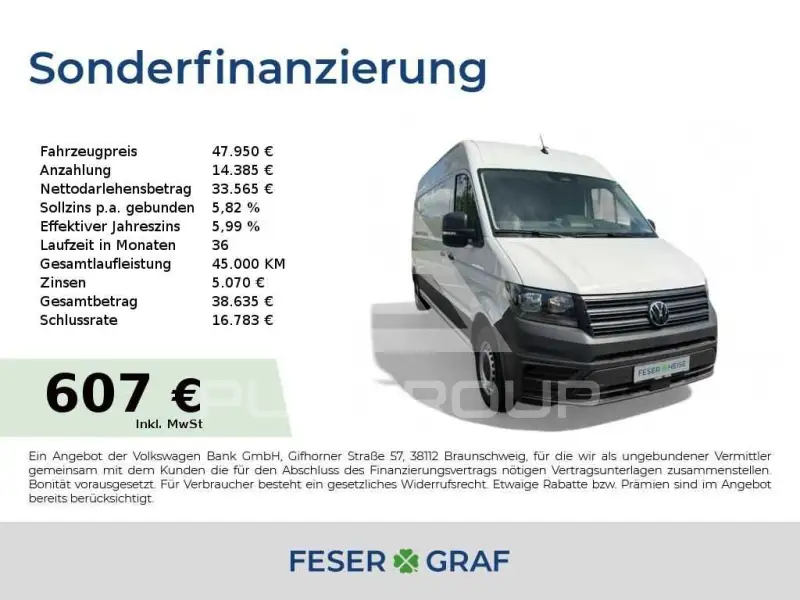 2025 Volkswagen Crafter
