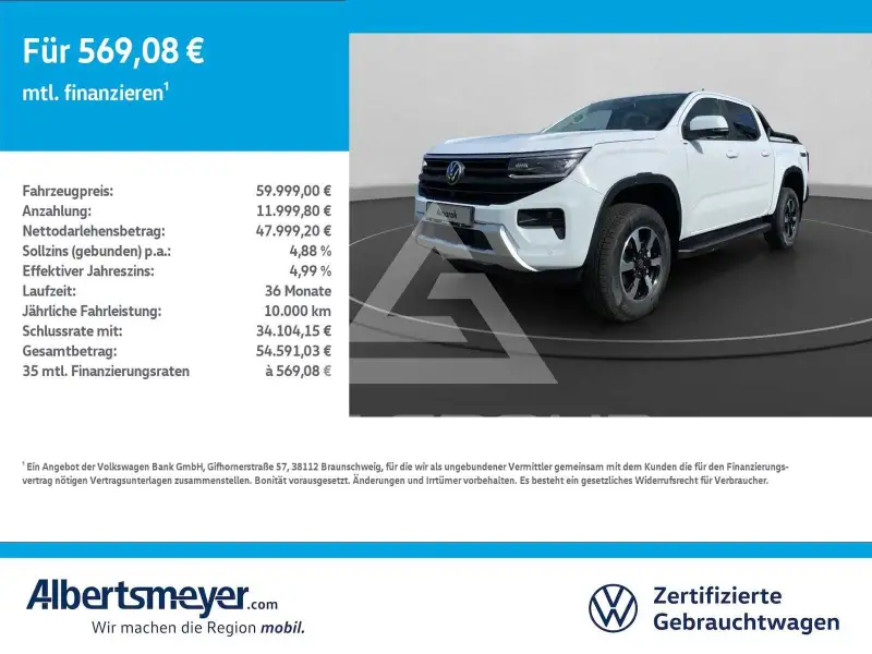 2025 Volkswagen Amarok