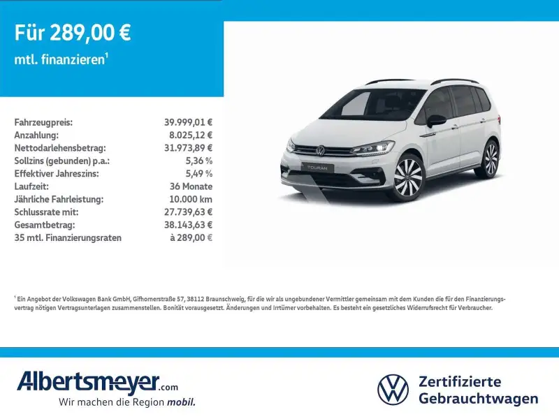 2025 Volkswagen Touran