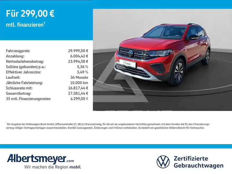 2025 Volkswagen T-Cross