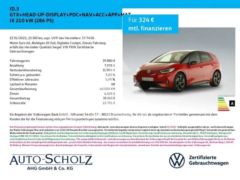 2025 Volkswagen ID3