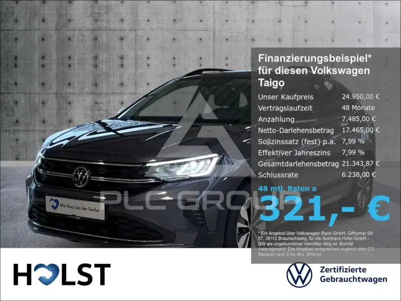 2025 Volkswagen Taigo