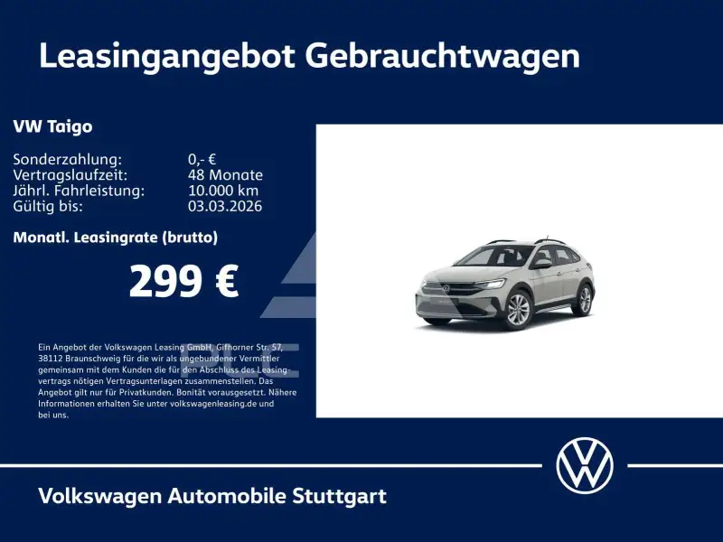 2025 Volkswagen Taigo