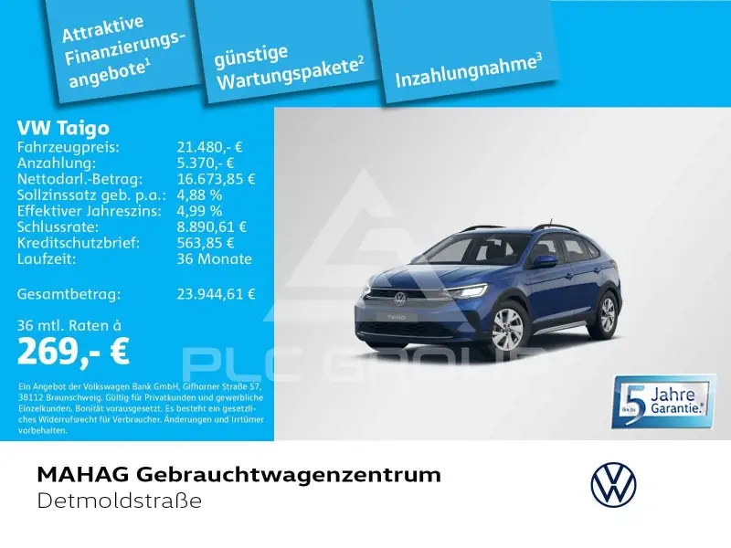 2025 Volkswagen Taigo
