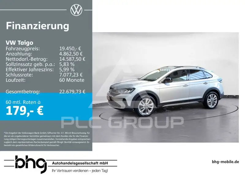 2025 Volkswagen Taigo