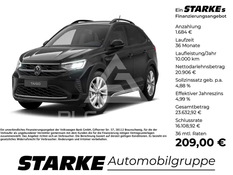 2025 Volkswagen Taigo
