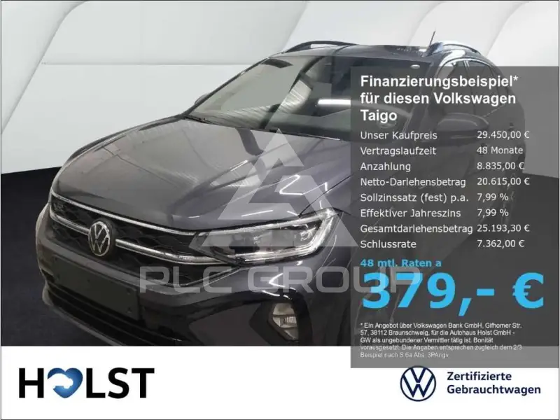 2025 Volkswagen Taigo