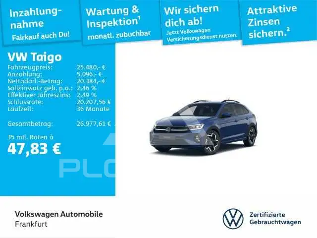 2025 Volkswagen Taigo