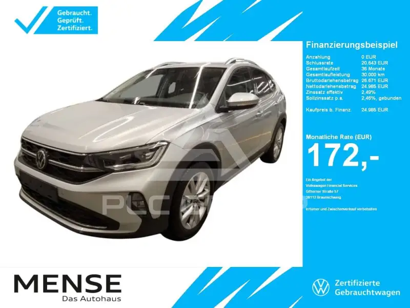 2025 Volkswagen Taigo