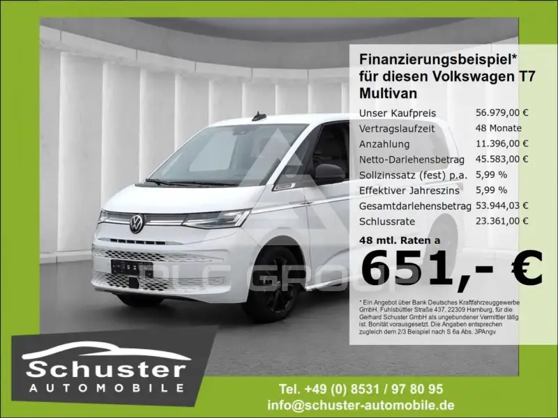 2025 Volkswagen T7 Multivan