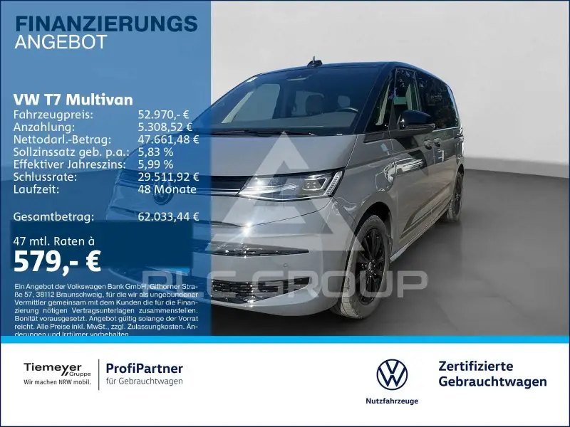 2025 Volkswagen T7 Multivan