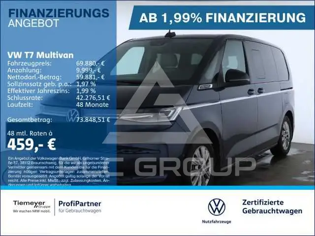 2025 Volkswagen T7 Multivan
