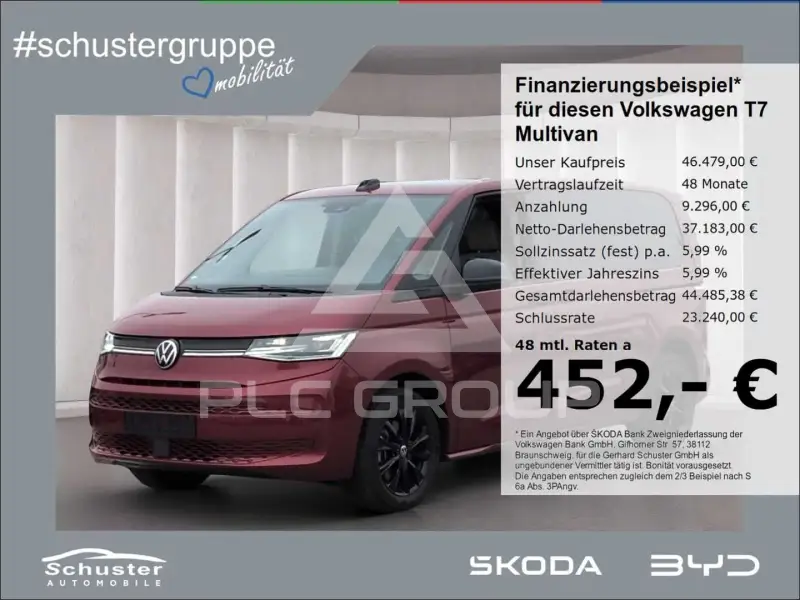 2025 Volkswagen T7 Multivan