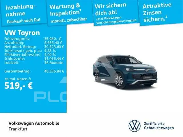 2025 Volkswagen Tayron