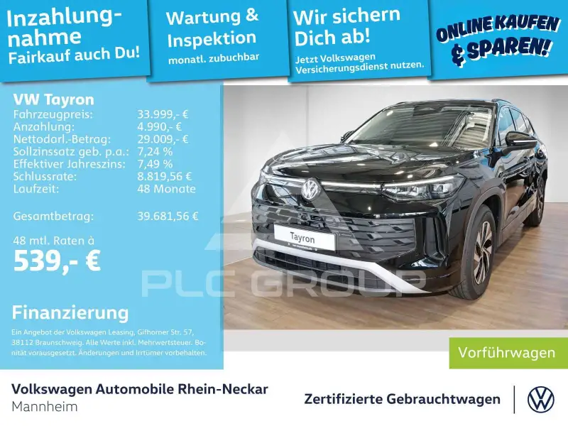 2025 Volkswagen Tayron