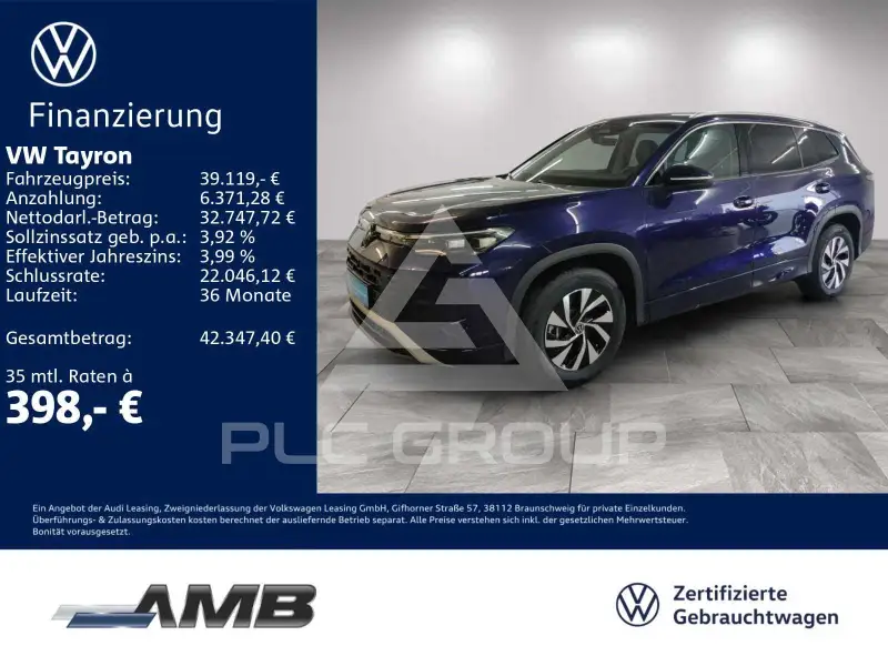 2025 Volkswagen Tayron