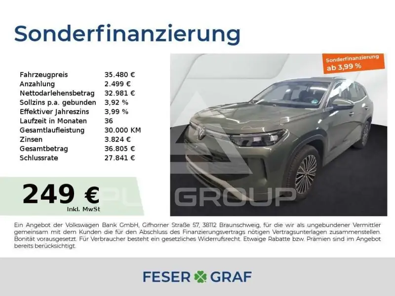 2025 Volkswagen Tayron
