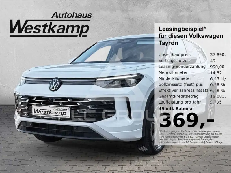 2025 Volkswagen Tayron