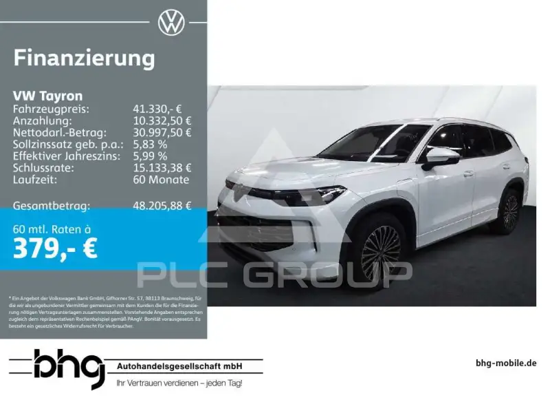 2025 Volkswagen Tayron