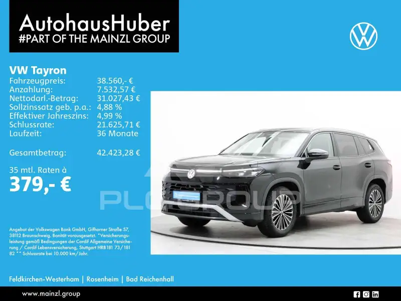 2025 Volkswagen Tayron