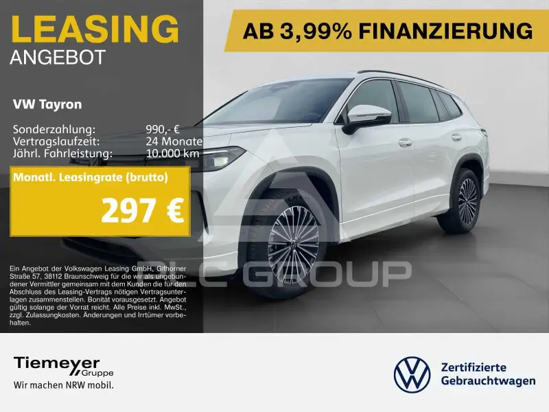 2025 Volkswagen Tayron