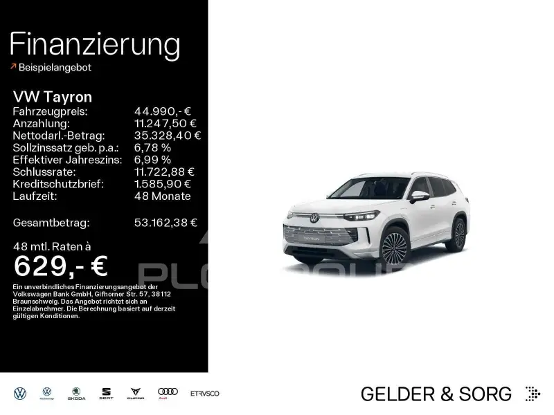2025 Volkswagen Tayron