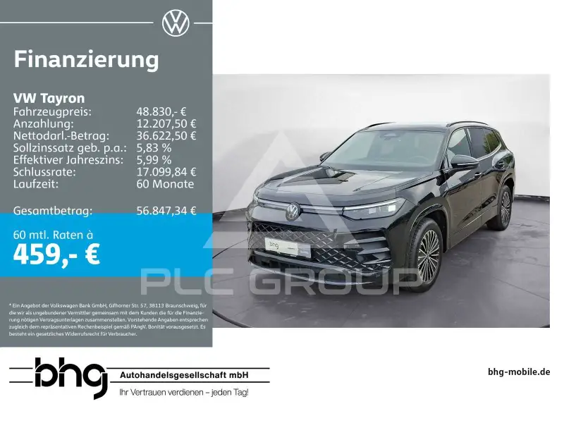 2025 Volkswagen Tayron