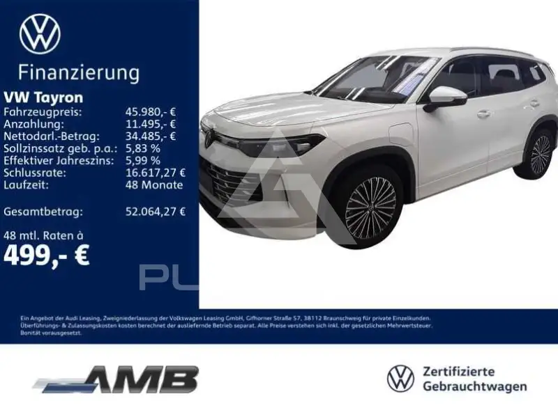 2025 Volkswagen Tayron