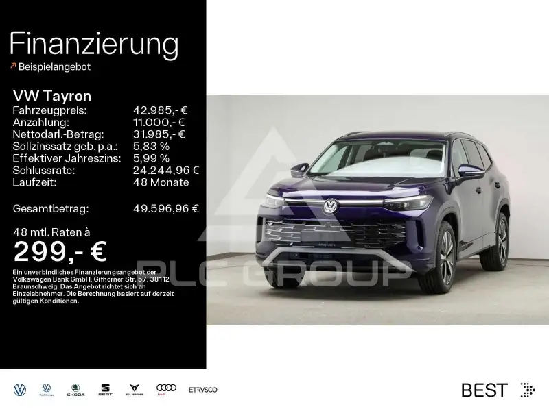 2025 Volkswagen Tayron