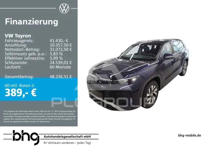 2025 Volkswagen Tayron