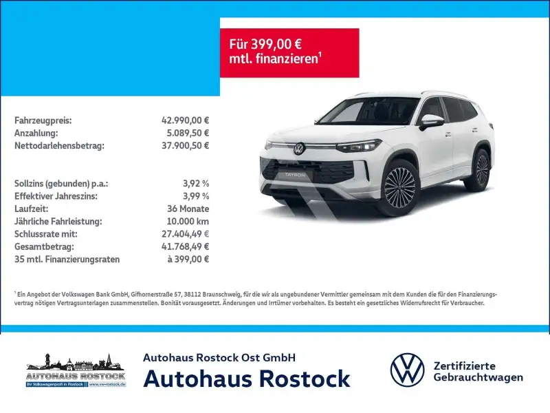 2025 Volkswagen Tayron