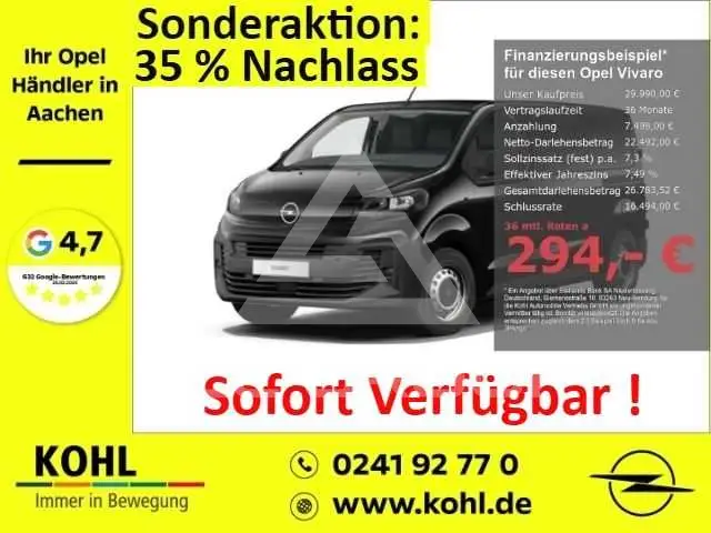 2025 Opel Vivaro