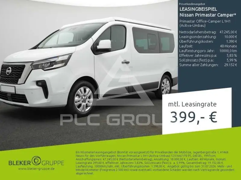 2026 Nissan Primastar